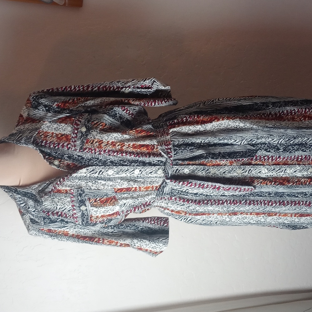 Millenium Button Down Dress - image 1